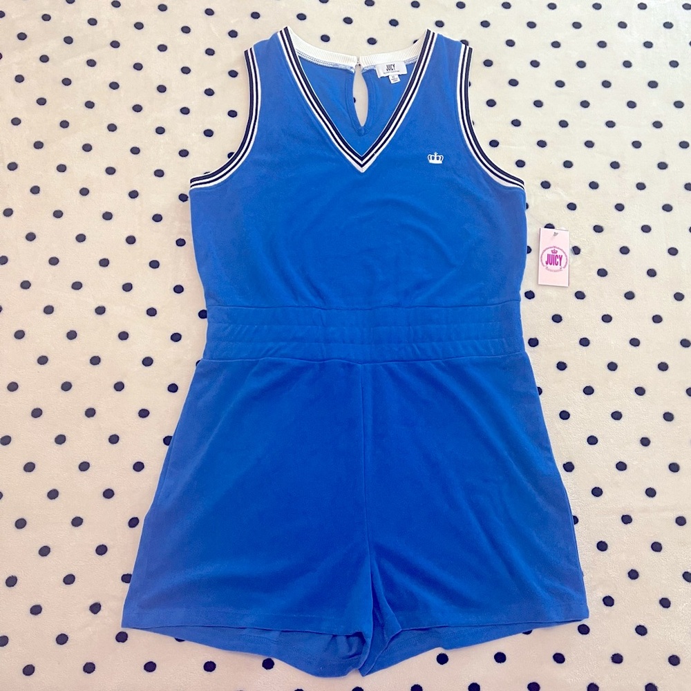 Juicy Couture Terrycloth Romper Size XL NWT
